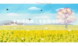 手机电池鼓（手机电池鼓包）