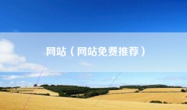 网站（网站免费推荐）