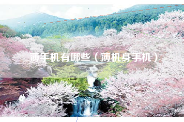 薄手机有哪些（薄机身手机）